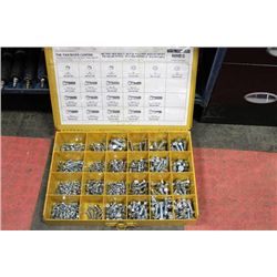 METAL CASE WITH NUTS AND BOLTS