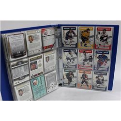 BLUE BINDER W / 171 COLLECTIBLE ROOKIE CARDS