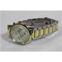 NEW MENS STAINLESS STEEL WATCH ON CHOICE