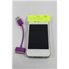 Image 1 : WHITE APPLE IPHONE FOR KOODO/TELUS W/CHARGE CORD