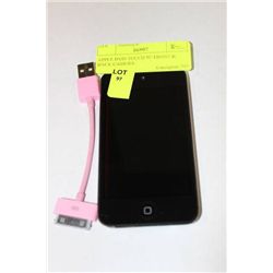 APPLE IPOD TOUCH W/ FRONT & BACK CAMERA