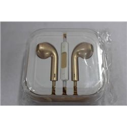 PAIR OF NEW HEADPHONES DESIGNED FOR IPOD/PAD/PHONE