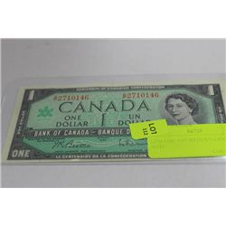 GEM UNC 1967 WITH S/N CENTENNIAL NOTE