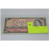 Image 1 : CANADIAN 1954 $2 NOTE