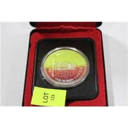 1977 COMMONWEALTH GAMES CASED SILVER DOLLAR