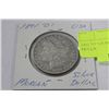 Image 1 : 1891 "O" US MORGAN SILVER DOLLAR
