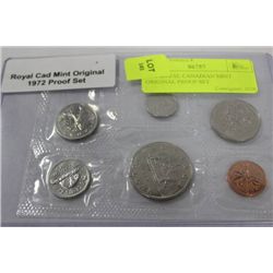 1972 ROYAL CANADIAN MINT ORIGINAL PROOF SET