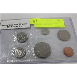 1968 ROYAL CANADIAN MINT ORIGINAL PROOF SET