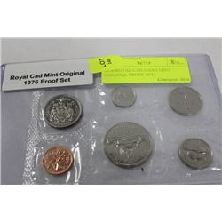 1976 ROYAL CANADIAN MINT ORIGINAL PROOF SET