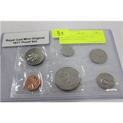 1977 ROYAL CANADIAN MINT ORIGINAL PROOF SET