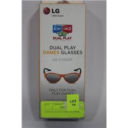 LG DUAL PLAY GAMES GLASSES