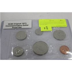 1973 COMMERATIVE DOLLAR RCM PROOF SET