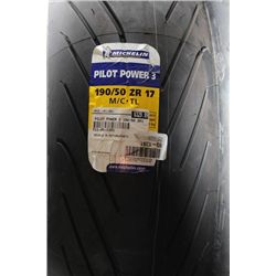 MICHELIN 190/50 ZR 17 PILOT POWER 3 MOTORCYCLE
