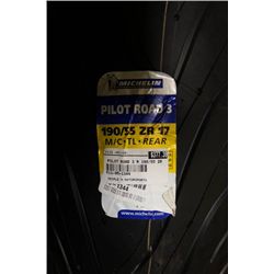 MICHELIN 190/55 ZR 17 PILOT ROAD 3 REAR TIRE