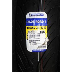 MICHELIN 180/55 ZR 17 PILOT ROAD 4 MOTORCYCLE TIRE