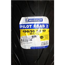 MICHELIN 190/50 ZR17 PILOT ROAD 2 MOTORCYCLE TIRE