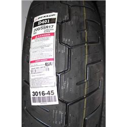DUNLOP 200/55R17 REAR MOTORCYCLE TIRE