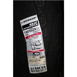 DUNLOP 190/55ZR17 REAR MOTORCYCLE TIRE