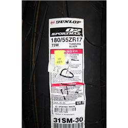 DUNLOP 180/55ZR17 MOTORCYCLE TIRE