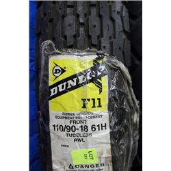 DUNLOP 110/90-18 FRONT MOTORCYCLE TIRE