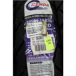 KENDA 100/90-19 MOTORCYCLE TIRE RETAIL 82.95