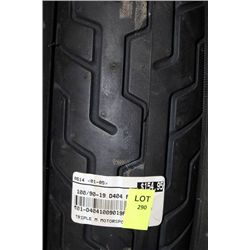 DUNLOP 100/90-19 MOTORCYCLE TIRE