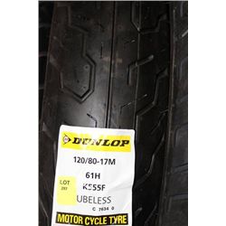 DUNLOP 120/80-17M MOTORCYCLE TIRE