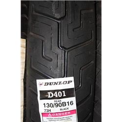 DUNLOP 130/90-B16 REAR MOTORCYCLE TIRE