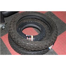 ASSORTED DIRTBIKE TIRES X4