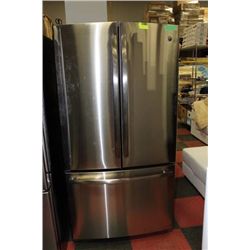 GE FRENCH DOOR BOTTOM MOUNT 26 CUB.