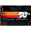Image 1 : K&N POWER CENTER ILLUMINATED SIGN