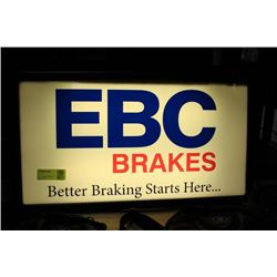 EDC BRAKES ILLUMINATED SIGN