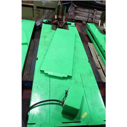 GREEN HYDRAULIC MOTORCYCLE LIFT