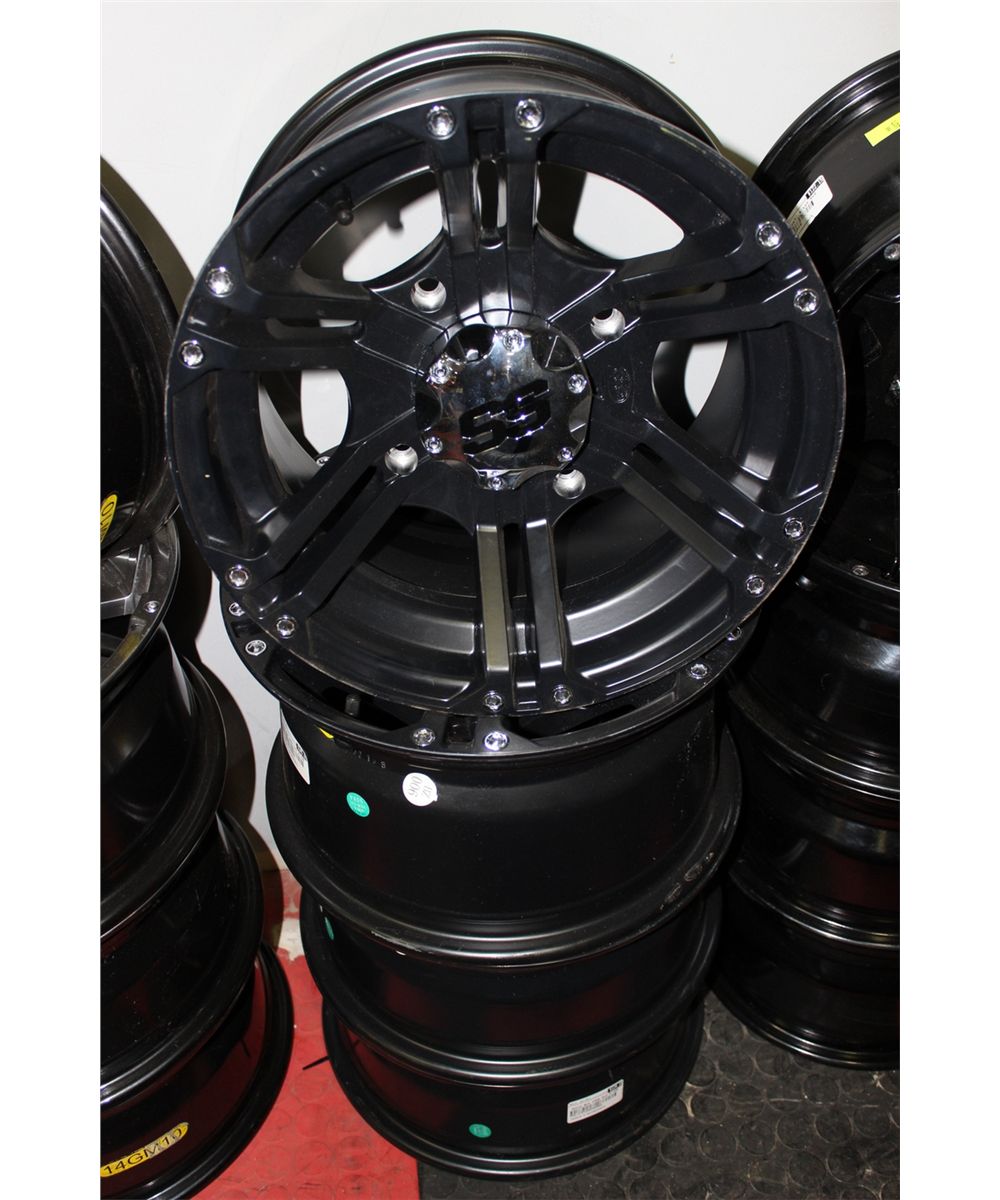 NEW SS 14 X 8 QUAD RIM X4