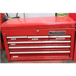 MASTERCRAFT RED TOOL BOX