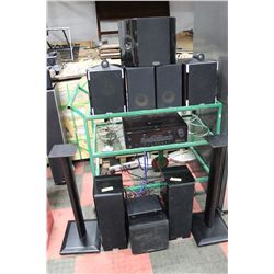 YAMAHA HOME AMP W/ MONSTER THX/ACCUSOUND/