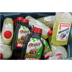 TOTE OF ASST. 4 STROKE QUAD OIL AND COOLANT