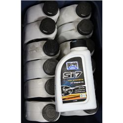 BIN W 13 BOTTLES BEL RAY FULL SYNTHETIC ENGINE OIL