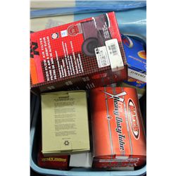 BIN OF K&N AIR FILTERS AND MAXIS TUBES ON CHOICE
