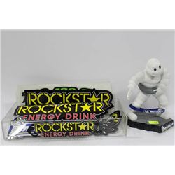 COLLECTIBLE MICHELIN BOBBLE HEAD W/ STICKER