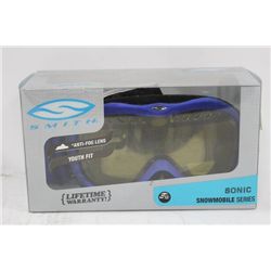 SMITH RACING GOGGLES ON CHOICE: BLUE