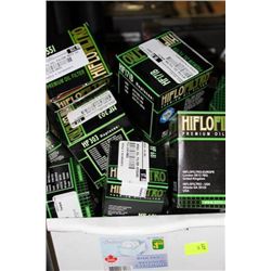 TUB OF HIFLO-FILTRO PREMIUM OIL FILTERS