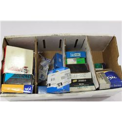 BOX OF NEW MOTORCYCLE BEARINGS