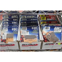 BOX OF NEW MOTORCYCLE BRAKES X3