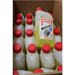 CASE W/ 20 BOTTLES MOTUL COOL COOLANT