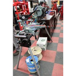 KING CANADA SLIDING COMPOUND MITRE SAW W/ STAND