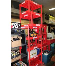 MOTUL PLASTIC SHELVING SYSTEM