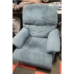BLUE ARM CHAIR