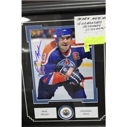 MARK MESSIER GUARANTEED AUTHENTIC AUTOGRAPHED