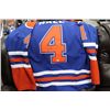 Image 1 : TAYLOR HALL SIGNED OILERS JERSEY W / COA